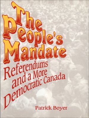 cover image of The People's Mandate